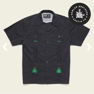 Howler Brothers Austin FC Guayabera Shirt XL